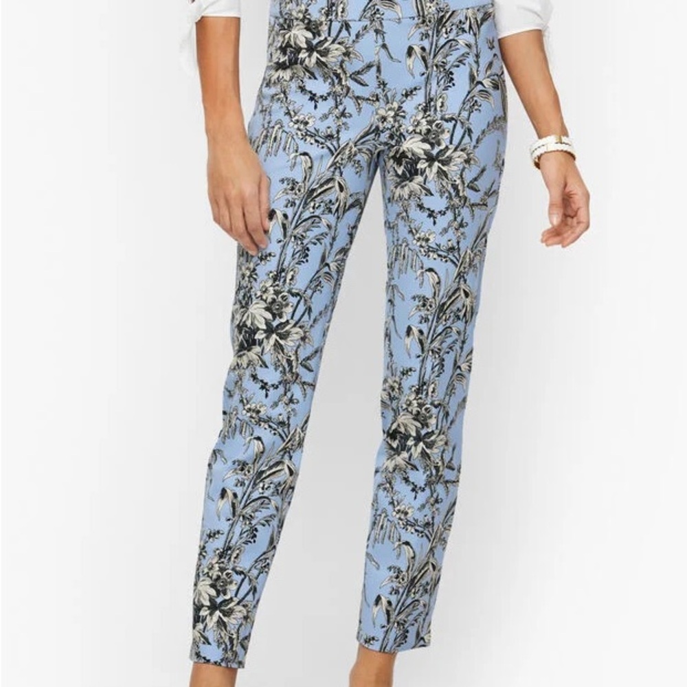 Talbots Chatham ankle pants - ETCHED TOILE
